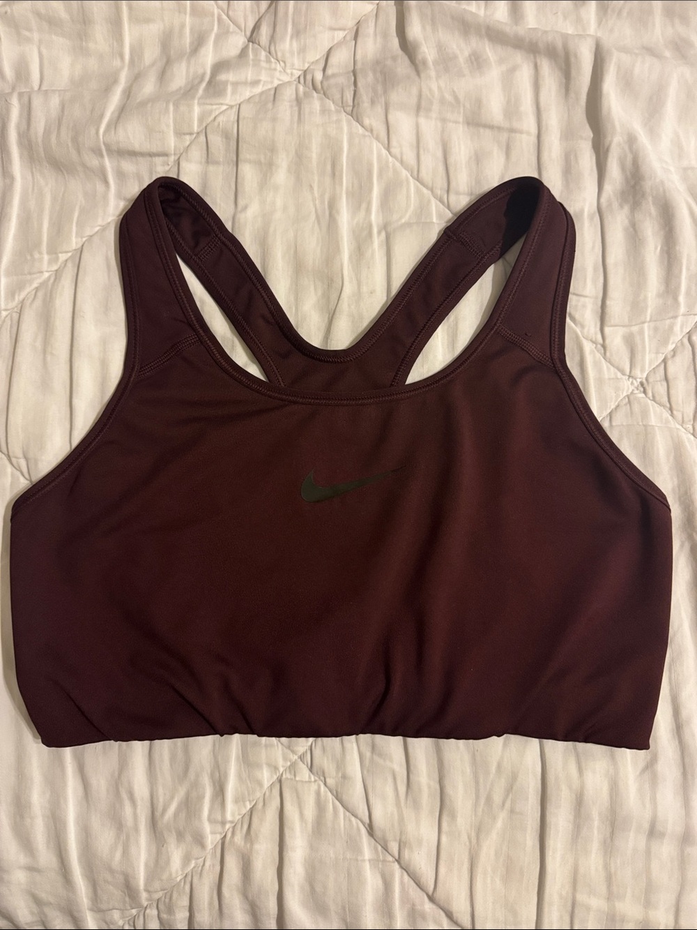 Nike Deep Burgundy Racerback Training Sports Bra